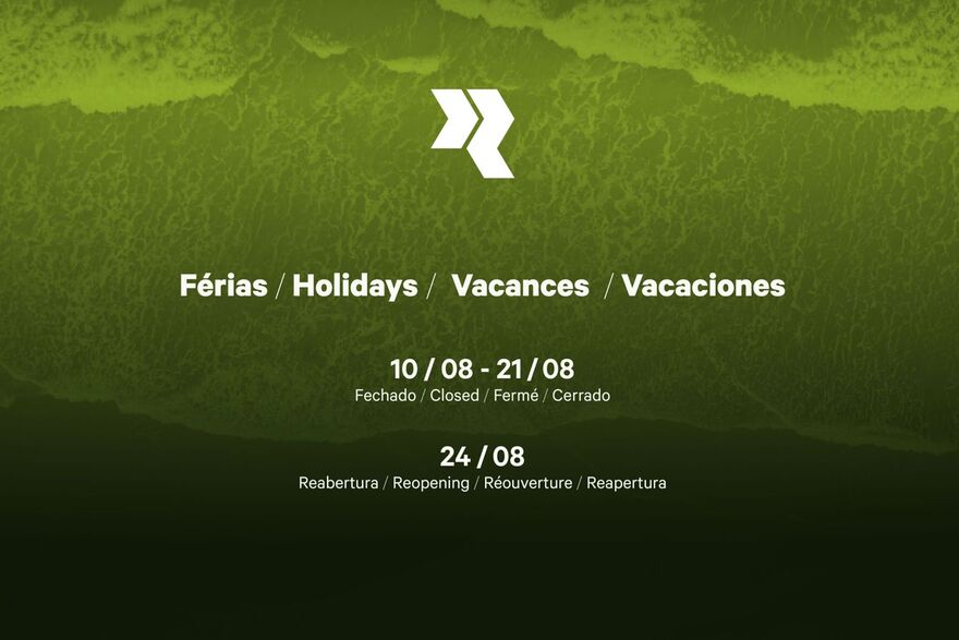 Informação de Encerramento – Férias de Verão