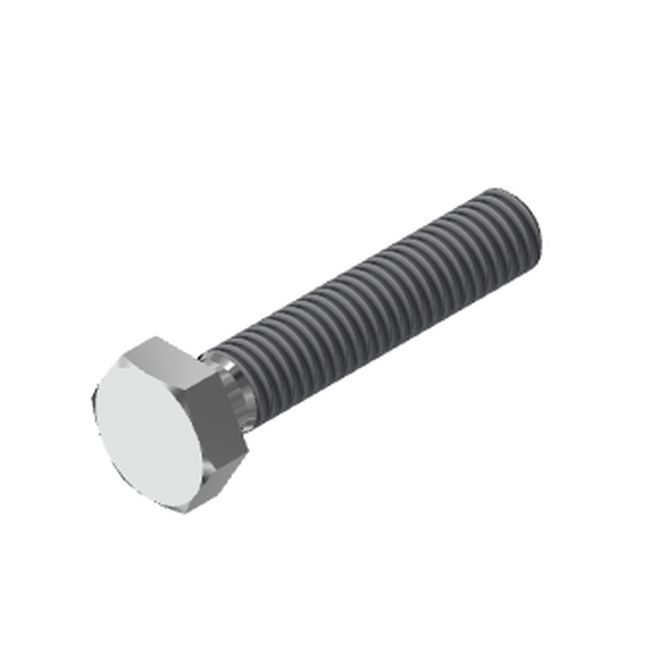 PARAF. C.S.  M8x 20 DIN933-8.8 ZN             - 36036301