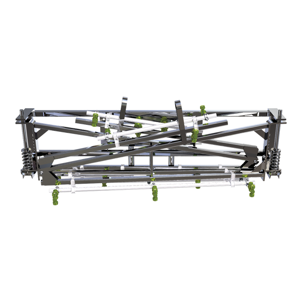 BARRA MANUAL CON CIERRE LIBRO - Rocha - AM-PULV-INOX